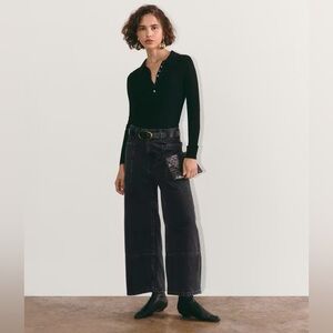 Everlane Way-High Gardener Cropped Jean